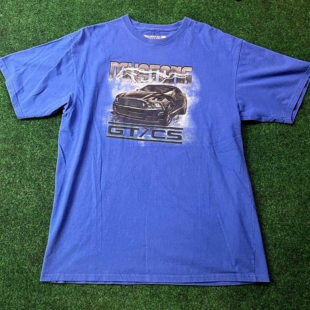 Retro Y2K Mustang GTR Graphic T-Shirt.